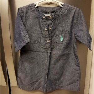 Girls Us polo Assoc top